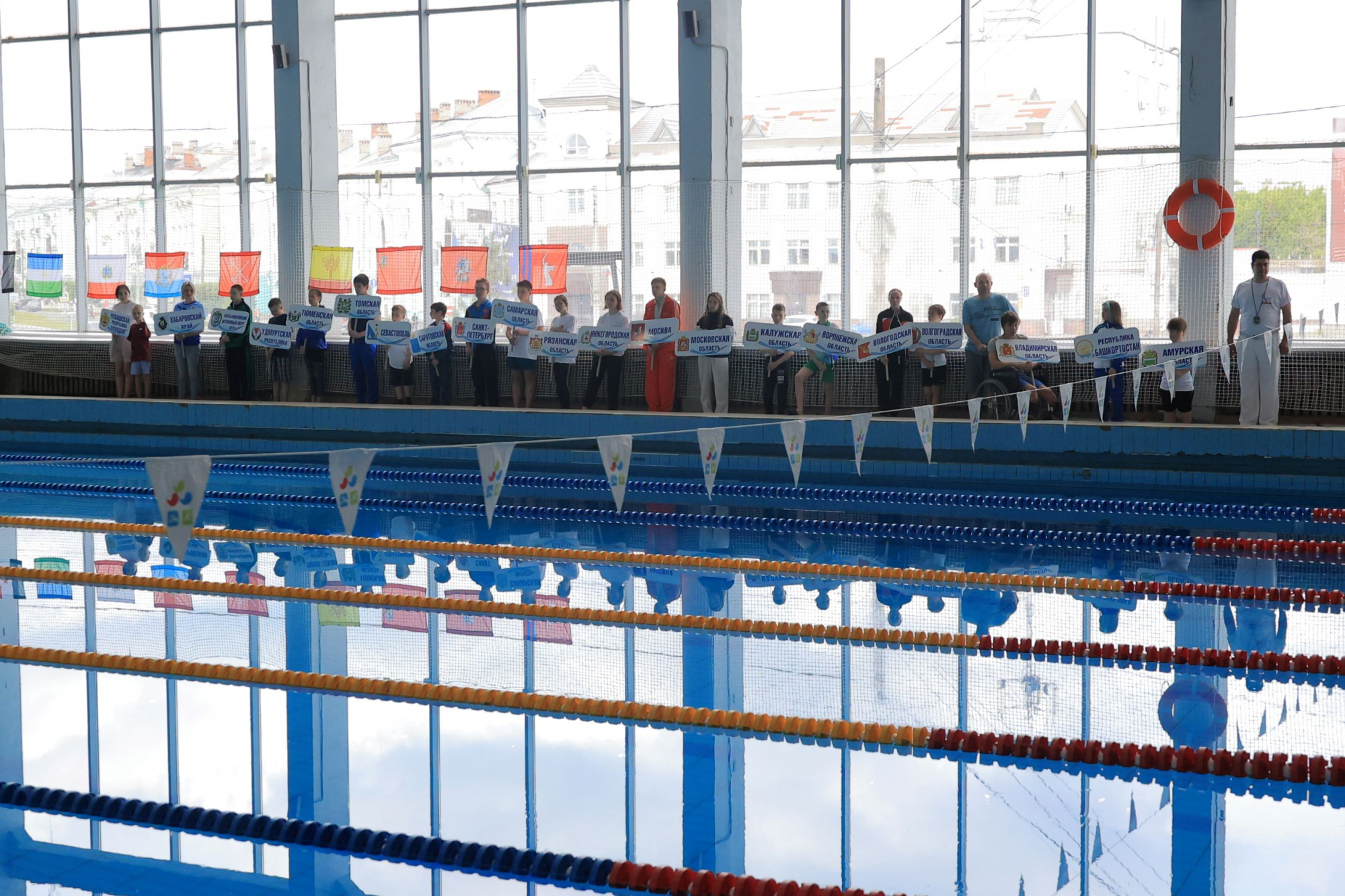 Первые в России юношеские соревнования по плаванию лиц с ПОДА стартовали в Дзержинске